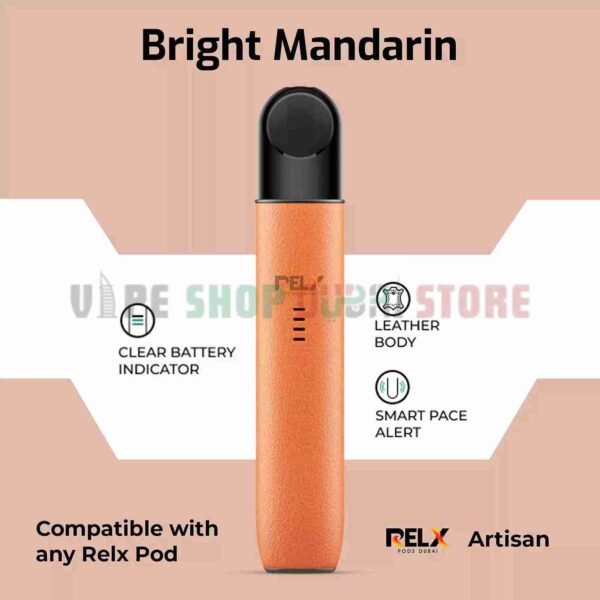 RELX®-Artisan-Vape-Kit-in-Dubai-BRIGHT-MANDARIN