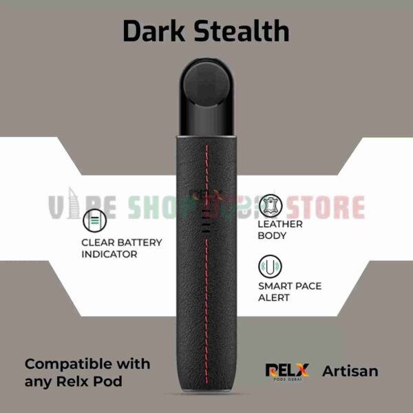 RELX®-Artisan-Vape-Kit-in-Dubai-DARK-STEALTH