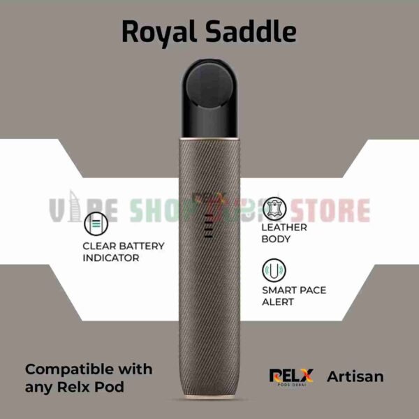 RELX®-Artisan-Vape-Kit-in-Dubai-ROYAL-SADDLE