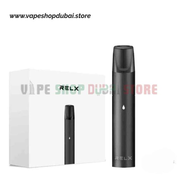 RELX®-Essential-Starter-Vape-Kit-in-Dubai-BLACK