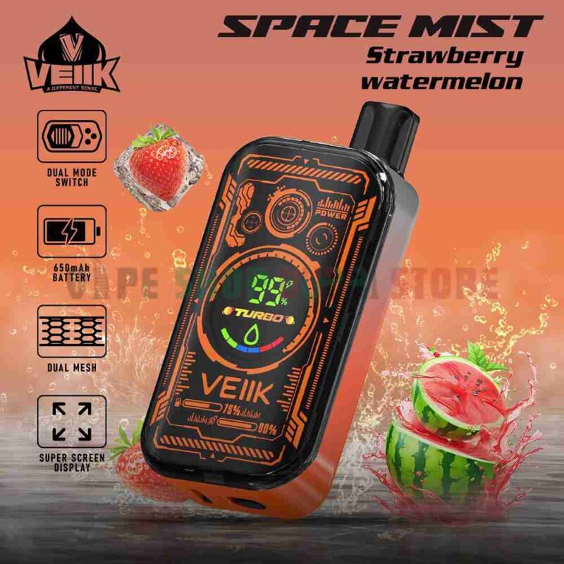 VEIIK Space Mist 25000 Puffs Disposable Vape in Dubai STRAWBERRY WATERMELON