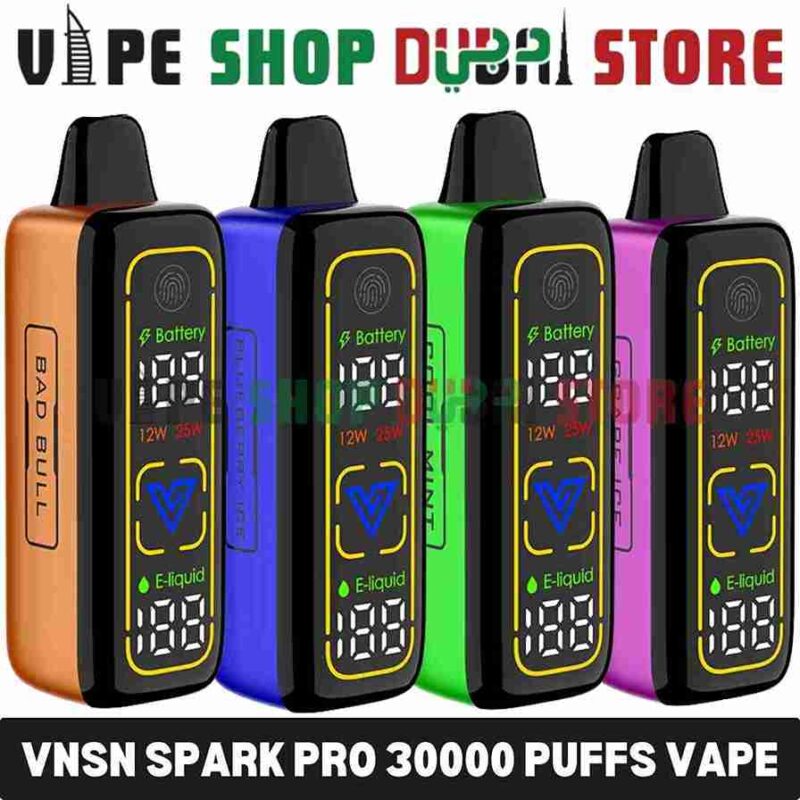 VNSN-Spark-Pro-30000-Puffs-Disposable-Vape-–-Dual-Mesh-Coil-in-Dubai