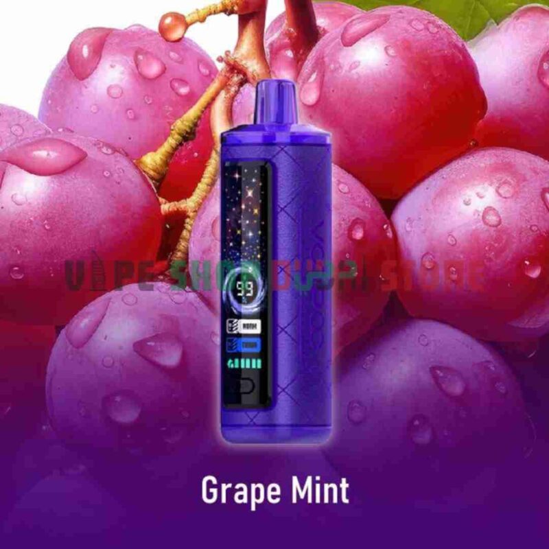 VOOPOO-Cloud-X-20000-Puffs-6MG-Disposable-Vape-in-Dubai-GRAPE-MINT
