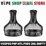 VooPoo-PnP-MTL-Pods-2ml-Empty-Refillable-Replacement-Pod-Cartridge-2Piecesin-Dubai-UAE