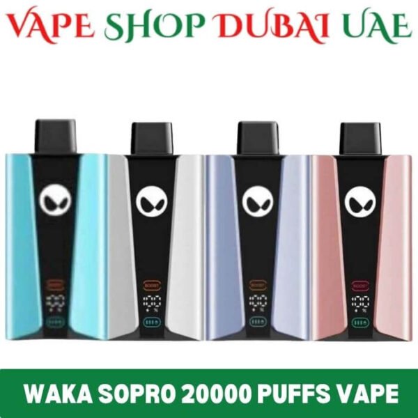 WAKA SoPro 20000 Puffs 50MG Disposable Vape in Dubai