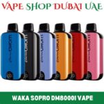 WAKA SoPro DM8000i 50MG Disposable Vape Vape in Dubai