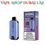 WAKA SoPro DM8000i 50MG Disposable Vape Vape in Dubai Grape Apple