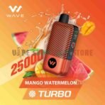 WAVE-Turbo-25000-Puffs-50MG-Disposable-Vape-in-Dubai-MANGO-WATERMELON