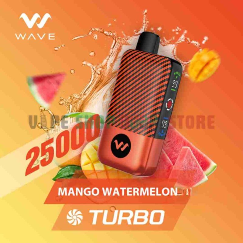 WAVE-Turbo-25000-Puffs-50MG-Disposable-Vape-in-Dubai-MANGO-WATERMELON