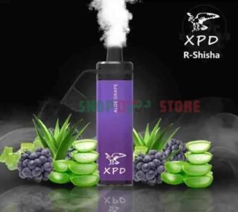 XPD-BAR-R-SHISHA-10000-Puffs-Price-in-Dubai-ALOE-GRAPE