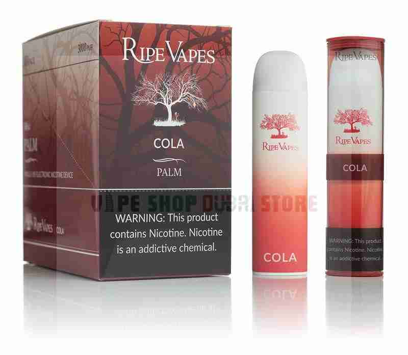 Ripe Vapes Palm 3000 Puffs 20mg Disposable Device in Dubai, UAE-COLA