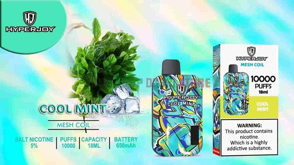HYPERJOY-Limited-Edition-10000-Puffs-Disposable-Vape-In-UAE-cool-mint