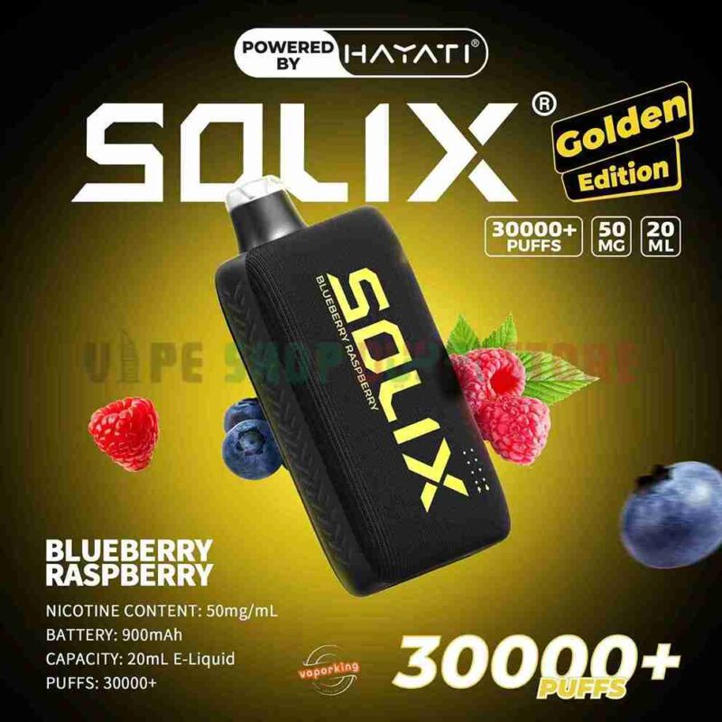 Hayati-Solix-30000-Puffs-Disposbale-Blueberry-Raspberry