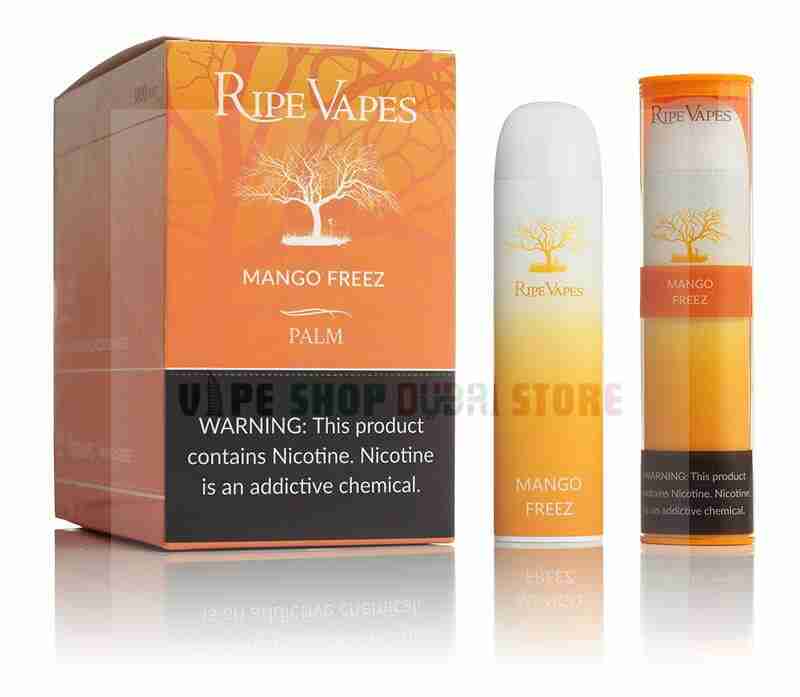 Ripe Vapes Palm 3000 Puffs 20mg Disposable Device in Dubai, UAE-MANGO-FREEZ