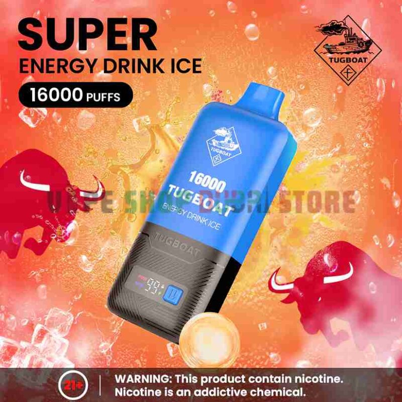 TUGBOAT-Super-16000-Puffs-50MG-Disposable-Vape-Price-in-Dubai-Energy-Drink-Ice
