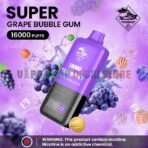 TUGBOAT-Super-16000-Puffs-50MG-Disposable-Vape-Price-in-Dubai-Grape-Bubble-Gum