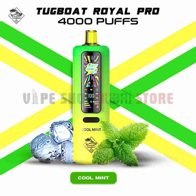 Tugboat-Royal-Pro-40000-Puffs-Cool-Mint-Disposable-Vape-In-UAE