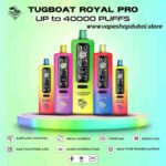 Tugboat-Royal-Pro-40000-Puffs-Disposable-Vape-in-Dubai