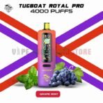 Tugboat-Royal-Pro-40000-Puffs-Grape-Mint-Disposable-Vape-In-UAE