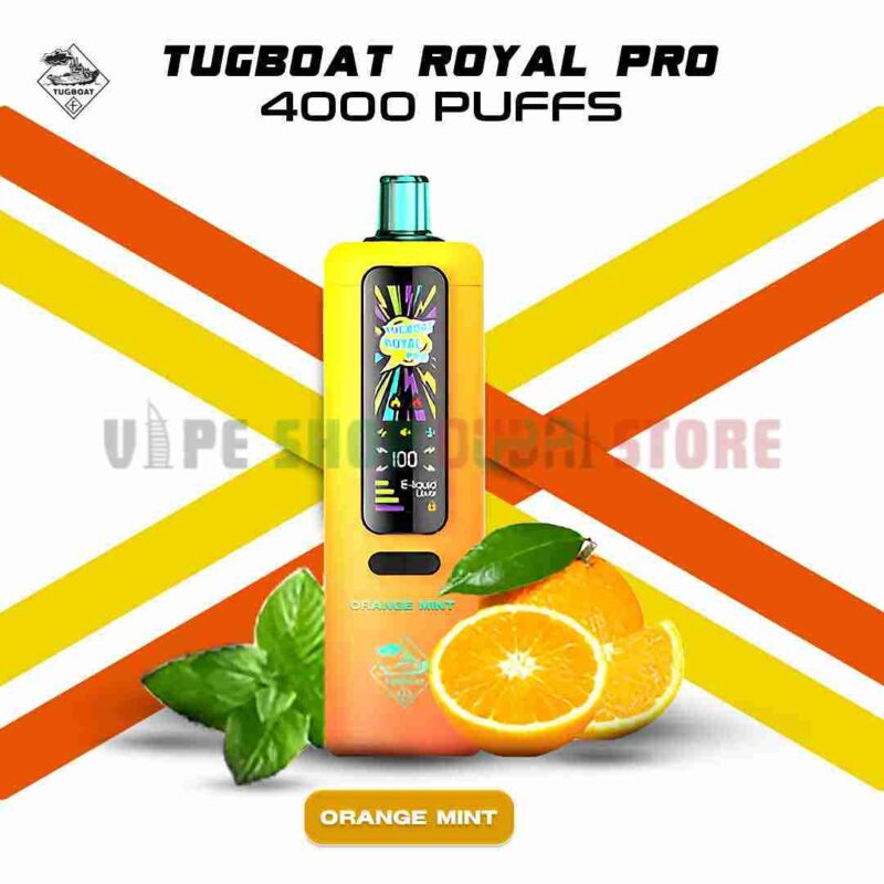 Tugboat-Royal-Pro-40000-Puffs-Orange-Mint-Disposable-Vape-In-UAE_