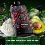VAPENGIN-Meacha-50000-Puffs-Disposable-Vape-kit-In-UAE-creamy-avocado-milkshake