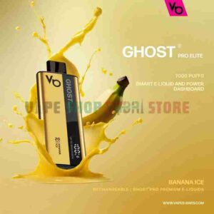 VAPES-BARS-GHOST-Pro-Elite-8000-Puffs-20MG-Disposable-Rechargeable-Vape-in-Dubai-BANANA-ICE