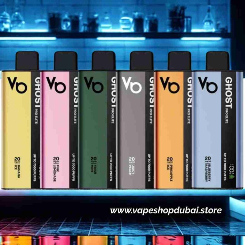 VAPES-BARS-GHOST-Pro-Elite-8000-Puffs-20MG-Disposable-Rechargeable-Vape-in-Dubai