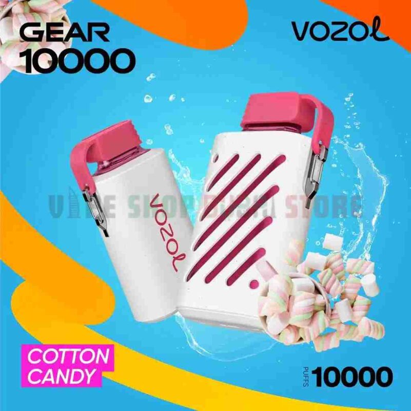 VOZOL-GEAR-10000-PUFFS-Disposable-Vape-in-Dubai-Cotton-Candy