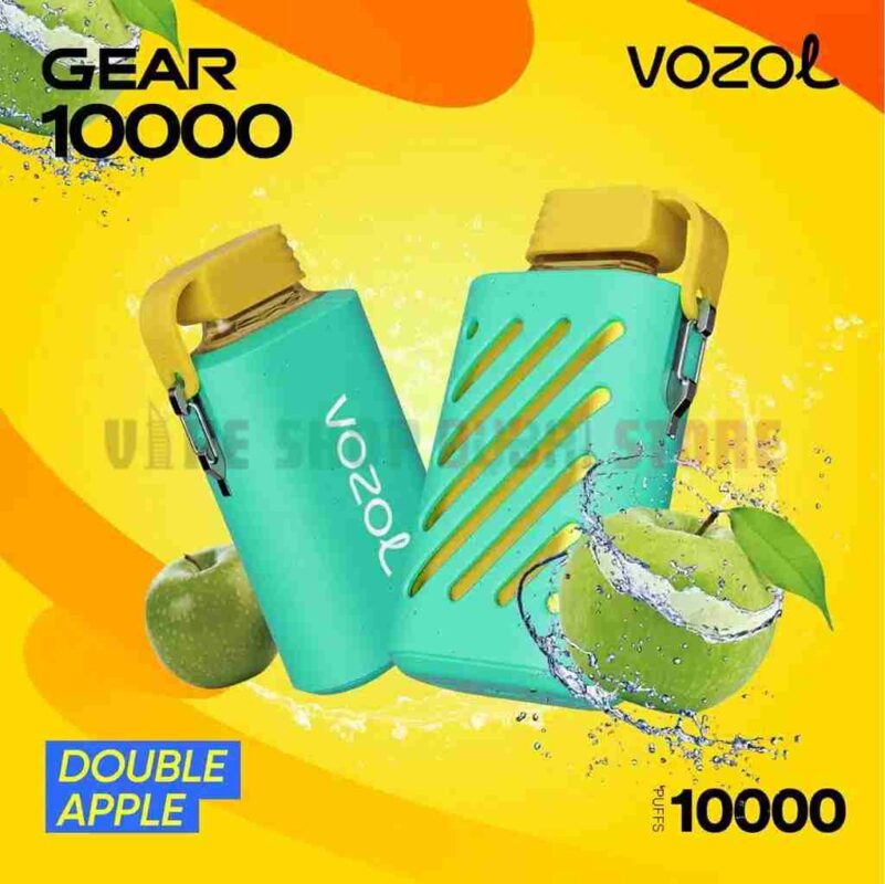 VOZOL-GEAR-10000-PUFFS-Disposable-Vape-in-Dubai-Double-Apple