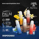 Ripe Vapes Palm 3000 Puffs 20mg Disposable Device in Dubai, UAE