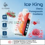 ELF BAR ICE KING 30000 PRICE IN DUBAI CHERRY POMEGRANATE CRANBERRY