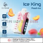 ELF BAR ICE KING 30000 PRICE IN DUBAI PEACH ICE