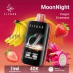 ELF BAR Moon Night 40000 Puffs 50MG Disposable Vape dragon strawnana