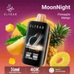 ELF BAR Moon Night 40000 Puffs 50MG Disposable Vape pineapple mango