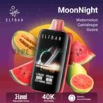 ELF BAR Moon Night 40000 Puffs 50MG Disposable Vape watermelon cantaloupe guava