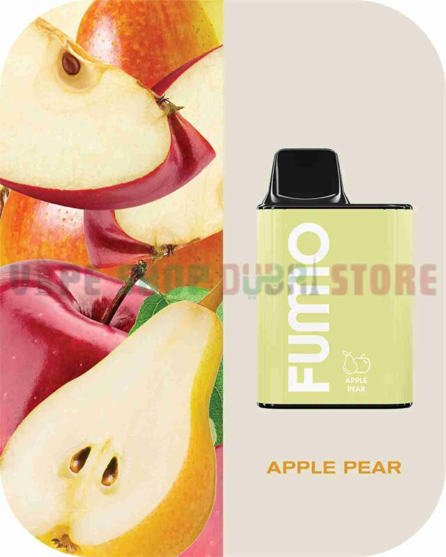 FUMMO KING 6000 PUFFS Price in Dubai APPLE PEAR_3_11zon