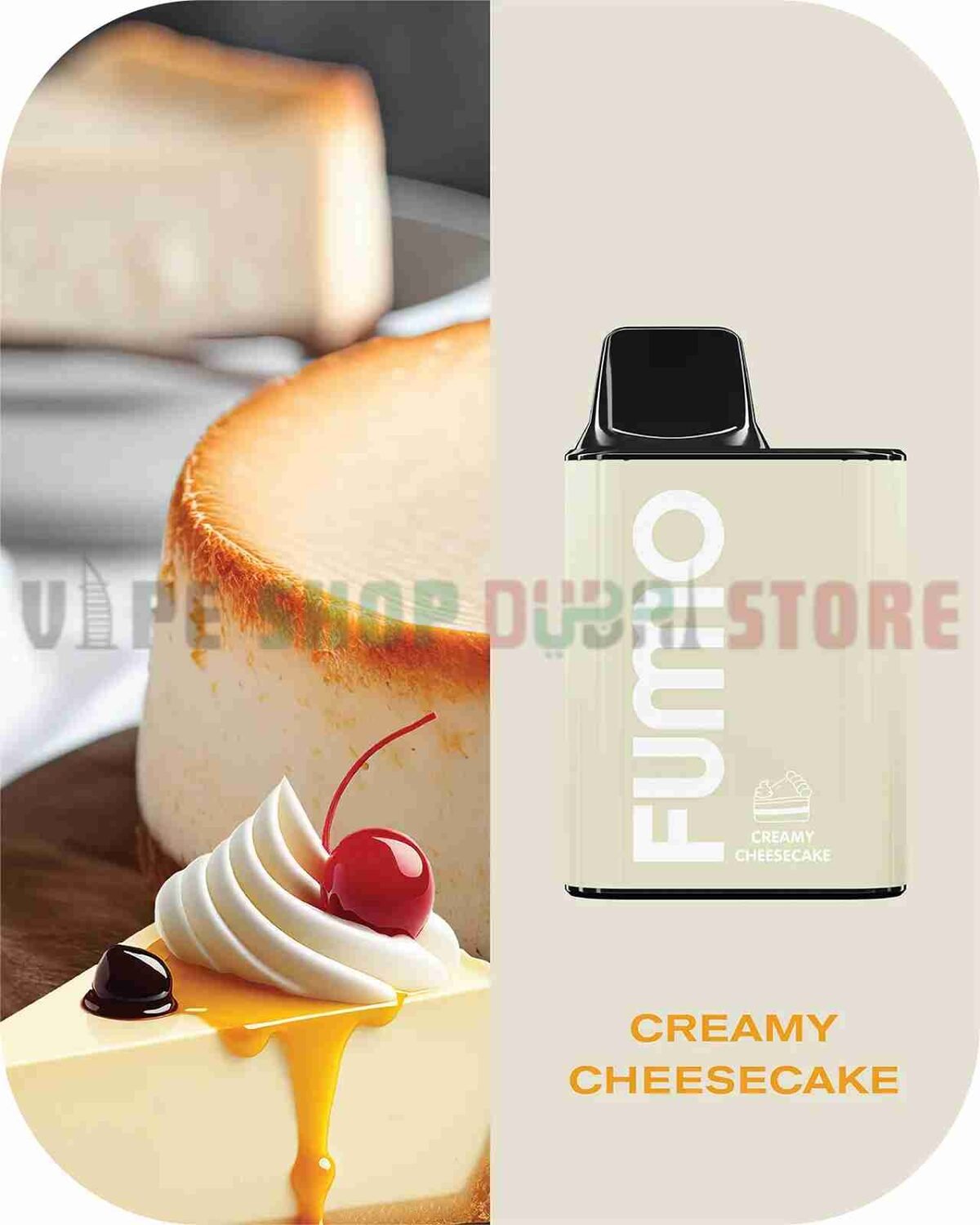 FUMMO KING 6000 PUFFS Price in Dubai CREAMY CHEESCAKE_12_11zon