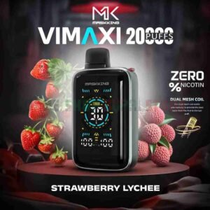 Maskking-Vimaxi-20000-Puffs-Disposable-Vape-Zero-mg-In-UAE-STRAWBERRY-LYCHEE