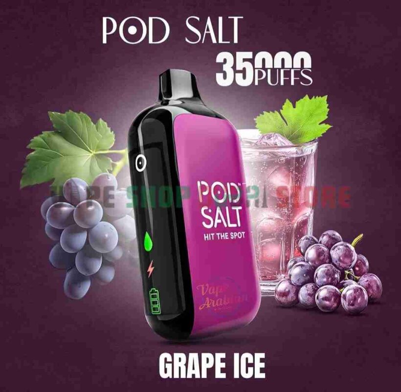 Pod-Salt-35K-Disposable-Vape-Grape-Ice
