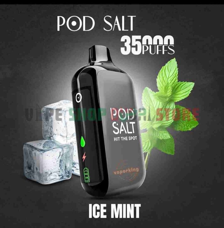 Pod-Salt-35K-Disposable-Vape-Ice-Mint