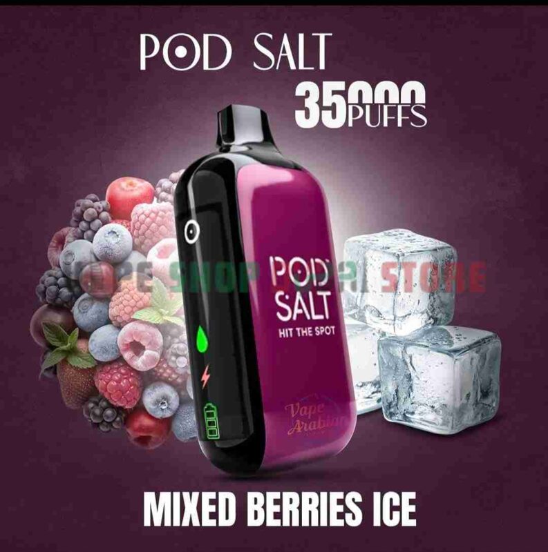 Pod-Salt-35K-Disposable-Vape-Mixed-Berries-Ice