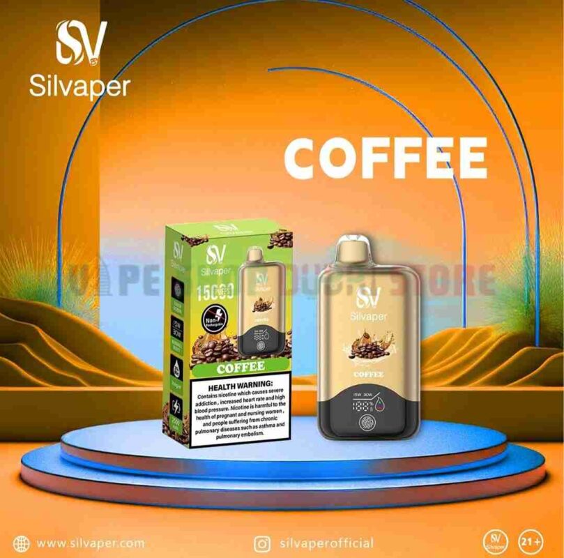 Silvaper-15000-Puffs-Disposable-Vape-Coffee