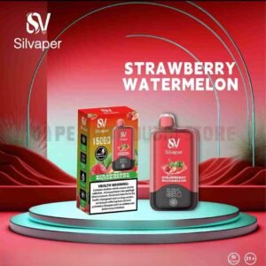 Silvaper-15000-Puffs-Disposable-Vape-Strawberry-Watermelon