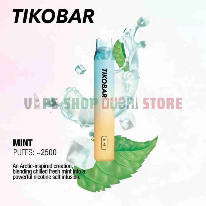TIKOBAR-Lux-2500-Puffs-5-Nicotine-Disposable-Vape-Buy-in-Dubai-COOL-MINT