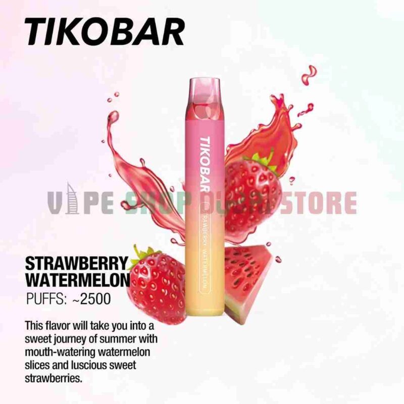 TIKOBAR-Lux-2500-Puffs-5-Nicotine-Disposable-Vape-Buy-in-Dubai-STRAWBERRY-WATERMELON