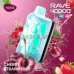 VOZOL Rave 40000 Puffs 50MG Disposable Vape Price in Dubai Cherry Strawberry_6_11zon