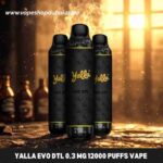 Yalla-Evo-DTL-0.3-Mg-12000-puffs-Disposable-Vape-in-Dubai