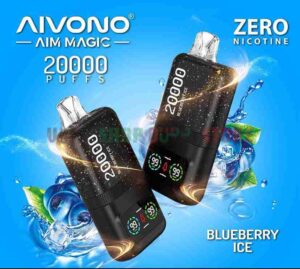 Aivomo-Aim-Magic-Zero-0-Nicotine-20000-Puffs-Disposable-Vape-in-Dubai-BLUEBERRY-ICE