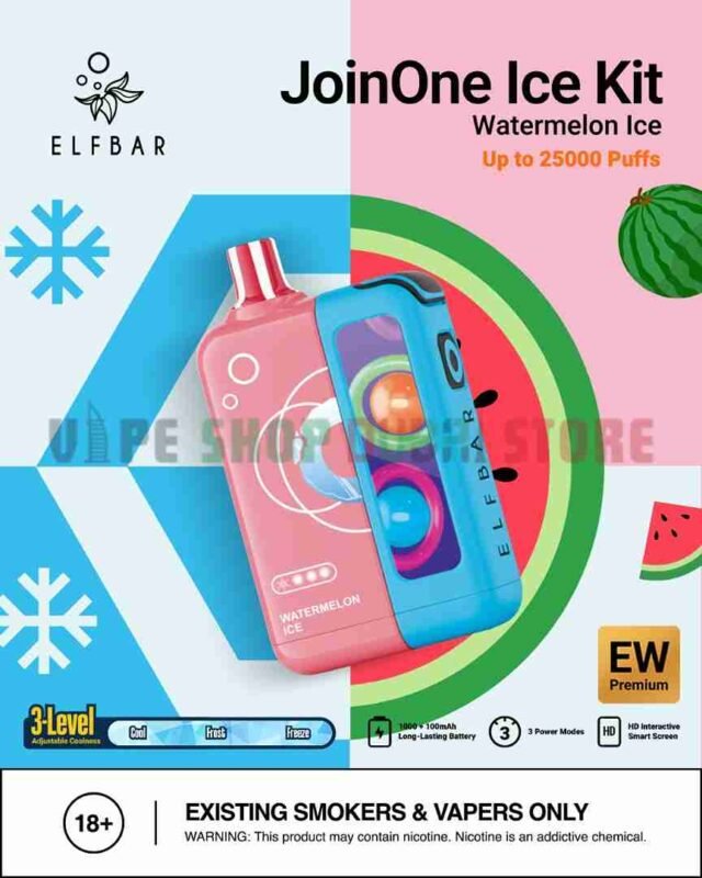 Elf-Bar-ew-25000-Puffs-50mg-Nicotine-Ice-Adjustable-Disposable-Vape-WATERMELON-ICE