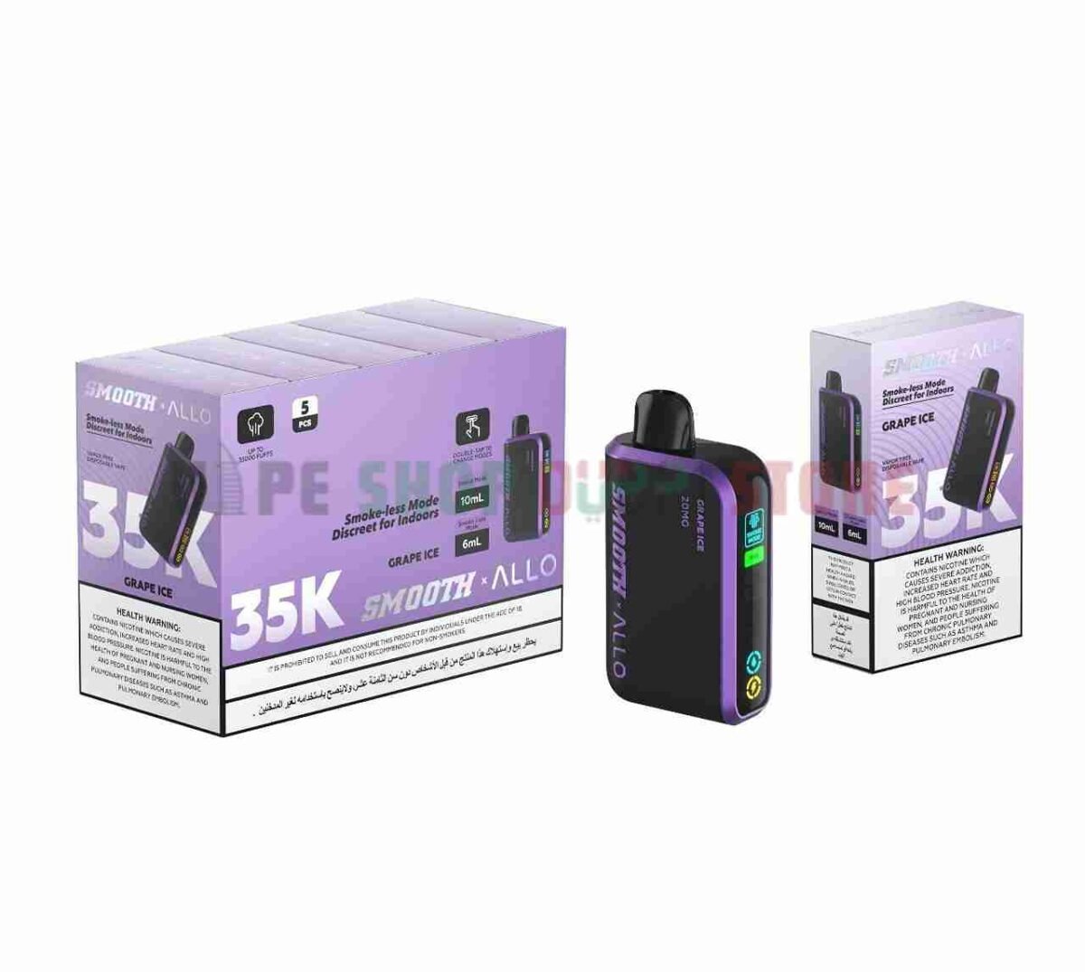 Smooth-Allo-35000-puffs-20MG-GRAPE-ICE